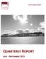 Estancia Logistik AB (publ) Quarterly Report. July - September 2015