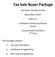 Tax Sale Buyer Package