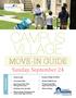 CAMPUS VILLAGE MOVE-IN GUIDE. Sunday, September 24. Contents. Campus Village Facilities. Check-In Info