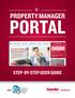 PROPERTY MANAGER PORTAL STEP-BY-STEP USER GUIDE Property NEW! Manager Portal