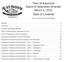 Town of Raymond Board of Selectmen epacket March 8, 2016 Table of Contents
