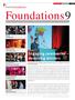 Foundations9. Engaging ceremonies deserving winners. December 2008