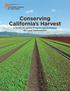 Conserving California s Harvest A Model Mitigation Program and Ordinance for Local Governments