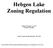 Hebgen Lake Zoning Regulation