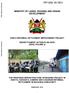 MINISTRY OF LANDS, HOUSING AND URBAN DEVELOPMENT KENYA INFORMAL SETTLEMENT IMPROVEMENT PROJECT RESSETTLEMENT ACTION PLAN (RAP) (ESIA) VOLUME 2)