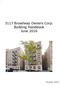 3117 Broadway Owners Corp. Building Handbook June 2016