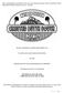RULES AND REGULATIONS PERTAINING TO WATER AND SANITATION FUNCTIONS OF THE CRESTED BUTTE SOUTH METROPOLITAN DISTRICT GUNNISON COUNTY, COLORADO