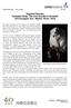 Sugimoto Bunraku Sonezaki Shinju: The Love Suicides at Sonezaki 2013 European Tour - Madrid / Rome / Paris