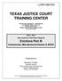 TEXAS JUSTICE COURT TRAINING CENTER