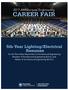 5th-Year Lighting/Electrical Resumes for the Penn State Department of Architectural Engineering Bachelor of Architectural Engineering (B.A.E.