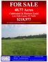 FOR SALE Acres Cultivated & Pasture Land Lott, Falls County, TX $218,977
