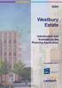SD00. Westbury Estate. Introduction and Summary to the Planning Application