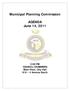Municipal Planning Commission. AGENDA June 14, :00 PM COUNCIL CHAMBERS Main Floor, City Hall Avenue South