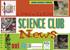fir Jonker vun 11 bis 18 Joer SCIENCE CLUB News 3/2006