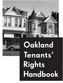 Oakland Tenants Rights Handbook. Spring 2017