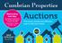 Auctions. Cumbrian Properties. Wednesday 2nd May. The quick, simple and effective way to sell your house. Forty Five