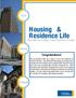 Housing & Residence Life