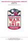 MARYLAND WAR OF 1812 BICENTENNIAL COMMISSION Annual Report November 1, 2011