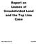 Report on Leases of Unsubdivided Land and the Top Line Case