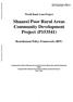 Shaanxi Poor Rural Areas Community Development Project (P153541)