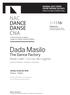 Dada Masilo NAC DANCE DANSE CNA. The Dance Factory. Swan Lake / Le Lac des cygnes. Cathy Levy. January 12 janvier 2016 Theatre / Théâtre