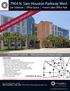 7904 N. Sam Houston Parkway West For Sublease Office Space Heron Lakes Office Park BUILDING SIGNAGE OPPORTUNITY