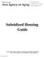 Subsidized Housing Guide