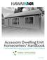 Accessory Dwelling Unit Homeowners Handbook