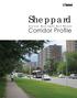 Sheppard. Avenue East Light Rail Transit. Corridor Profile