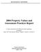2004 Property Values and Assessment Practices Report