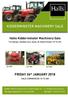 LOT 3079 LOT 3307 LOT FRIDAY 26 th JANUARY 2018 SALE COMMENCES AM