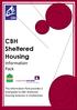 CBH Sheltered Housing