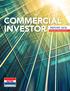 COMMERCIAL INVESTOR REPORT 2016 WESTERN CANADA EDITION