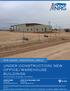 UNDER CONSTRUCTION! NEW OFFICE/WAREHOUSE BUILDINGS 9700 ECR 97, Midland, TX FOR LEASE INDUSTRIAL SPACE