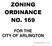 ZONING ORDINANCE NO. 169 FOR THE CITY OF ARLINGTON