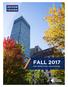 FALL 2017 OFFICE MARKET REPORT / GREATER MONTREAL
