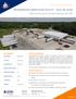 REFRIGERATED WAREHOUSE FACILITY - SALE OR LEASE
