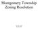 Montgomery Township Zoning Resolution