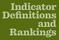 Indicator Definitions and