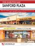 SANFORD PLAZA FOR LEASE/FOR SALE GREAT MOVE IN INCENTIVES STARTING AT $5/SF/YEAR (NNN) 2921 S Orlando DR. STE 129, Sanford, Florida