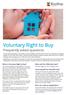 Voluntary Right to Buy