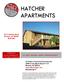 HATCHER APARTMENTS. 312 E Hatcher Road Phoenix AZ $625,000. Offered by Lloyd Kaipainen PC SJ Fowler Commercial