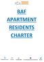 BAF APARTMENT RESIDENTS CHARTER