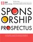 SPONS ORSHIP PROSPECTUS. AIA New Jersey AIA New Jersey is a Chapter and Region of the American Institute of Architects