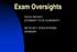 Exam Oversights. Sunny Johnson, STEWART TITLE GUARANTY WLTA 2011 EDUCATIONAL SEMINAR