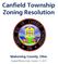 Canfield Township Zoning Resolution. Mahoning County, Ohio