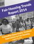 ABOUT ACKNOWLEDGMENTS THE NATIONAL FAIR HOUSING ALLIANCE
