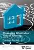 Financing Affordable Rental Housing: Defining Success Five Case Studies
