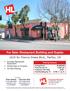 For Sale: Restaurant Building and Duplex