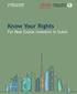Know Your Rights... For Real Estate Investors in Dubai. Know Your Rights. For Real Estate Investors in Dubai